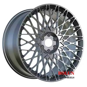 ขอบล้อฟอร์จ18-22นิ้ว5X112 5X120 5X114.3ดีไซน์ตาข่ายสำหรับ Porsche Cayenne Panamera <span class=keywords><strong>Audi</strong></span> BMW Lixiang L7 <span class=keywords><strong>L8</strong></span> L9 ET5 Nio ET7 ES8 - Product Image 4