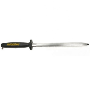 10-Inch Eco-Friendly Chromed Carbon <strong>Steel</strong> Multi-Grit Diamond <strong>Knife</strong> Sharpener <strong>for</strong> <strong>Sharpening</strong> <strong>Knives</strong> - Product Image 1