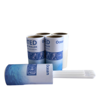 Océan parfumé 40 feuilles Épilateur pour animaux de compagnie Premium Lint Rouleaux et brosses