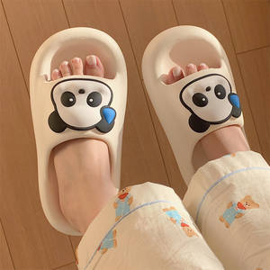 XIXIXITIAO pantoufles ours <span class=keywords><strong>panda</strong></span> nouveau design pantoufles d'été imperméable hommes douche pantoufles décontractées pour hommes - Product Image 3