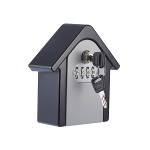 portable wall mounted key lock box with 4-digit keys safe