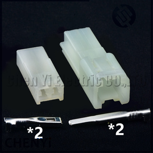 <span class=keywords><strong>Conector</strong></span> de motocicleta automotriz macho o hembra de 2 pines, enchufe de Sensor de <span class=keywords><strong>conector</strong></span> Lateral Mg620074 con pines de terminal para Mt 07 - Product Image 1