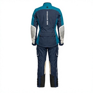 ชุดแข่งรถผู้หญิง Bm Womens Textile Racing Suit Heritage/Urban 1 ชิ้น ทำจากหนังวัว/ผ้าคอร์ดูร่า Kangaroo สำหรับขี่มอเตอร์ไซค์/แข่งรถบนสนาม/จั๊มสูท/ชุดแข่งรถ มาตรฐาน CE - Product Image 3