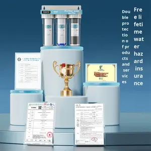 Purificador de Agua Doméstico de Plástico con Prefiltro de Carbón Activado de Tres Etapas de 10 Pulgadas, Subsidio Gubernamental, para Grifo de Cocina y Máquina de Hielo, Gran Capacidad - Product Image 5