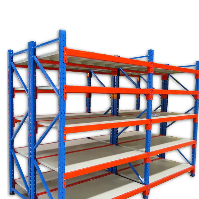 AS 4084 Industrial Warehouse Adjusting Steel Light Duty Shelf Rack Multi-level Longspan Shelving