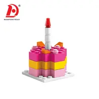 Huada blocos de construção, blocos de construção diy, brinquedos 3d coloridos, 1000 pe