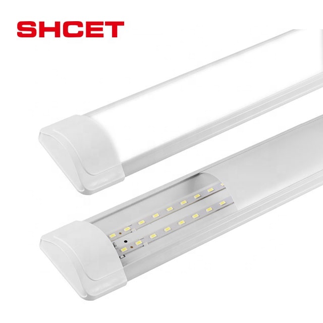 CET-523 High Quality T8 Led Tube 18W 20W 36W 1.2m 2ft 4ft 8ft Batten Light with Fixture Dustproof  for Indoor