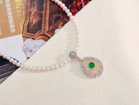 Collar con Colgante de Diamante de Oro de 18K con Certificado Internacional, Ovalado Natural con Cierre Universal - Regalo