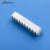 Conector de Carcasa PCB Macho-Hembra 5264-10AW de 2.5mm y 10 Pines, Horizontal, para Automoción, de Latón Estañado, Cable a Placa, 250V