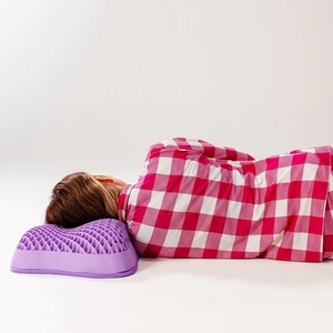 Washable Cooling 100% Polyester Cervical Contour Pillow-Breathable Orthopedic <b>Memory</b> <b>Foam</b> Therapy Pillow for Deep Hotel Nursing - Product Image 4