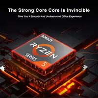Nouveau mini PC gamer Ryzen 5 3550H avec 16 Go de RAM DDR4, 3,7 GHz, SSD 512 Go, Windows 11, ordinateur domestique pour usage familial, prise US