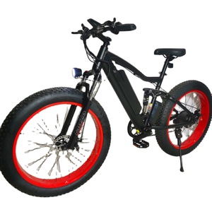 Factory Direct-Sale Sport 26*4 Wide Snow Tires 48V 10Ah Lithium Battery Aluminum Alloy <b>Frame</b> Brushless Motor Rear Hub Dual - Product Image 4