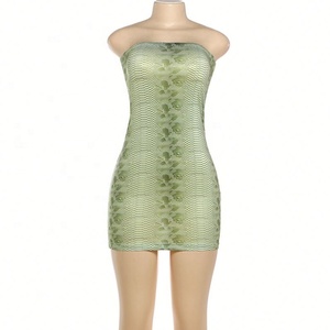 Vestido Elegante Ajustado y Elástico con Estampado para Mujer, <span class=keywords><strong>Moda</strong></span> al por Mayor 2026 - Product Image 2