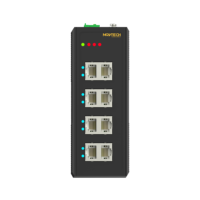 Commutateur Ethernet/IP avec 8 ports E/S, protection IP40, ports électriques 100M - Modèle MIE3008-PN-8T/MIE6020-PN-16T4GS