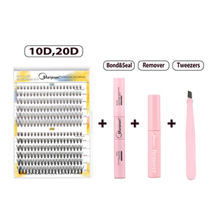Pestañas de Seda Hechas a Mano Estilo Escandinavo, Minimalistas Nórdicas en Forma de Lágrima, 8mm, 12 Filas, Mega Volumen 10D-20D, para el Domingo de Pascua e Iglesia - Product Image 3