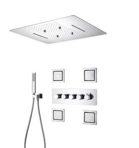 Système <span class=keywords><strong>de</strong></span> <span class=keywords><strong>douche</strong></span> <span class=keywords><strong>de</strong></span> luxe pour salle <span class=keywords><strong>de</strong></span> bain, système <span class=keywords><strong>de</strong></span> <span class=keywords><strong>douche</strong></span> <span class=keywords><strong>de</strong></span> plafond à jets massants, <span class=keywords><strong>kit</strong></span> <span class=keywords><strong>de</strong></span> <span class=keywords><strong>douche</strong></span> mural cascade - Product Image 3