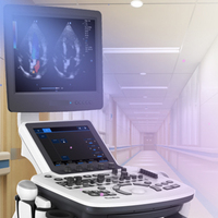 Obgyn Doppler medis, mesin Ultrasound hewan peliharaan pemindai kehamilan dokter hewan Digital 4D USG portabel