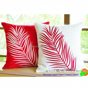 Almohada de masaje suave bordada de alta calidad de tamaño personalizado estilo cuadrado liso con logotipo para hoteles-Producto n. ° 3 - Product Image 1