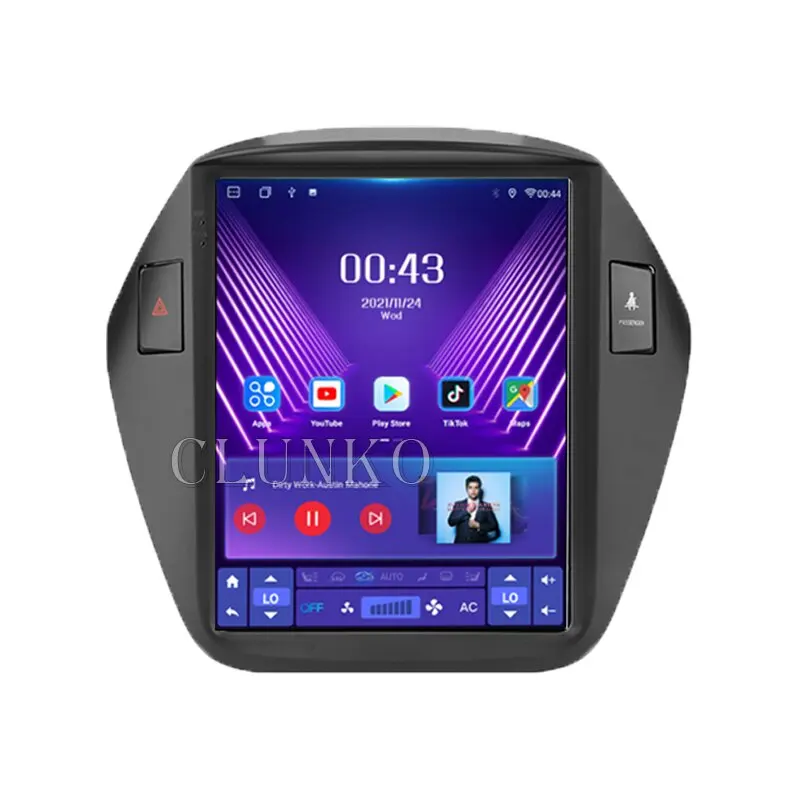 Pentohoi Stereo Màn Hình Cảm Ứng Cho Hyundai Ix35 Tucson 2 2009 2015 Android Car Đài Phát Thanh Đa Phương Tiện Định Vị Âm Thanh GPS 5G 8G + 256G