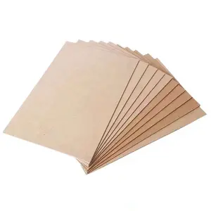 Customized Size 3.4Mm Mdf Board 18Mm High Gloos Laminated Mdf Boards