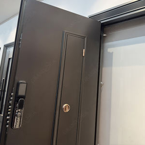 Hurricane Custom Villa Big Luxury Grey Entrada Turquía Puerta de metal Moderna Entrada frontal de acero inoxidable Puerta blindada al aire libre - Product Image 5