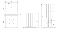Bureau réglable en hauteur 6000n actionneurs Hi Duty pied de Table synchrone 24V DC colonne de levage électrique télescopique linéaire