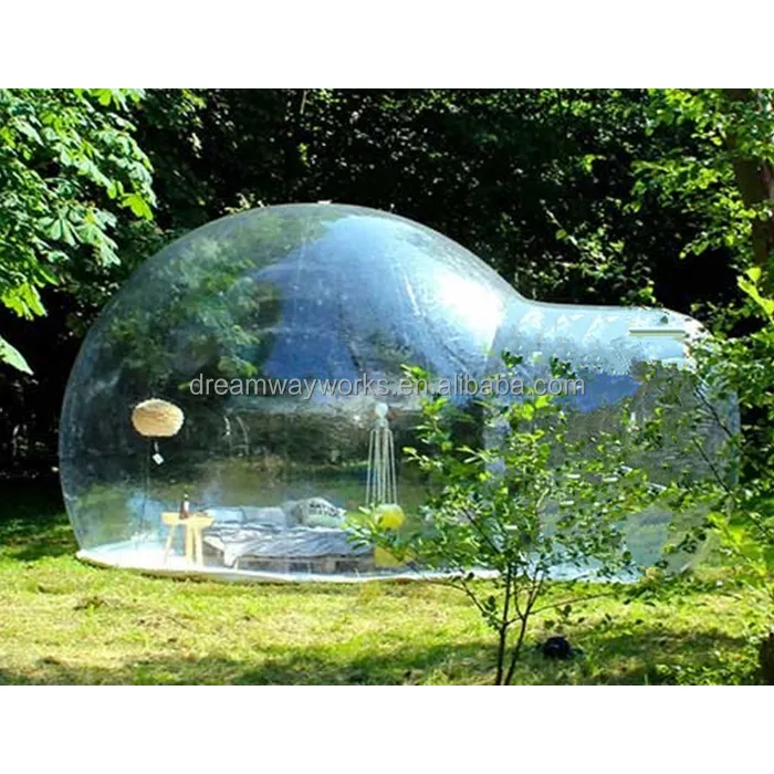 Beste Pvc Opblaasbare Transparante Bubble Tent, Hoge Kwaliteit Opblaasbare Clear Dome Tent