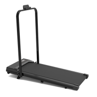 Caminadora Eléctrica Portátil Resistente con Pantalla LED, Motor de 550W, Diseño Plegable, Función 2 en 1, Fácil Almacenamiento para Uso Doméstico