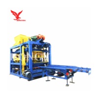 Meilleure vente Alibaba QT4-20 machine de verrouillage de ciment entièrement automatique pour faire des blocs