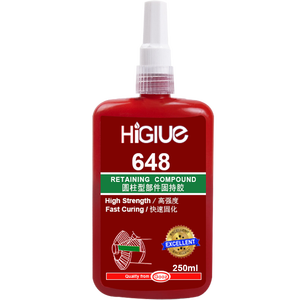Pegamento para Rodamientos de Baja Viscosidad Verde, Compuesto de Retención Anaeróbico de Alta Resistencia 648 para Fluidos de Corte <span class=keywords><strong>con</strong></span> Resistencia al Aceite - Product Image 2
