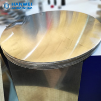 Cakram Aluminium 1060 Seri 1000, Plat Bulat untuk Peralatan Masak, Panci, dan Tutup Lampu
