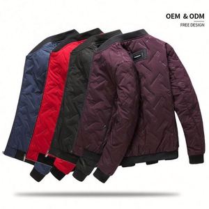 Men's Winter Warmth Stand Collar Thick <b>Padded</b> Breathable Plus Size Zipper Jackets Casual New Fashion Style - Product Image 2