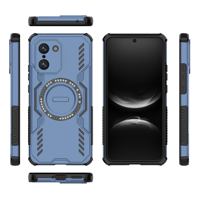 New Heat Dissipation Wing Shield Case Airbag Anti-fall Drop Protection Back Cover Case for OnePlus Ace 5 Racing 5G/Nord CE5 5G