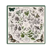 Tapis de mahjong à motif bois, housse de table de jeu silencieuse pour les soirées de jeu à domicile
