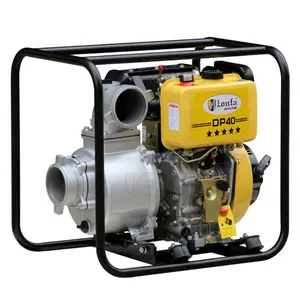 Diesel Engine Powered 4 Inch 100mm Water Transfer Pumps 10HP DWP100 with key start optional