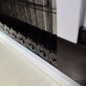 Pantalla retráctil personalizada <span class=keywords><strong>para</strong></span> <span class=keywords><strong>puerta</strong></span> de insectos Moustiquaire, <span class=keywords><strong>puerta</strong></span> deslizante sin rieles <span class=keywords><strong>para</strong></span> Patio, moscas y insectos - Product Image 4