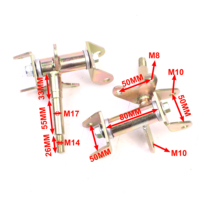 Disque de frein, bras de direction avant, rotule, moyeu de roue, adapté pour ATV, UTV, buggy DIY