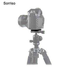Mâm kẹp nhanh đa năng SORRISO 70mm, giá đỡ máy ảnh DSLR bằng nhôm, phụ kiện chụp ảnh, tương thích với đầu cầu kẹp Arca - Product Image 5