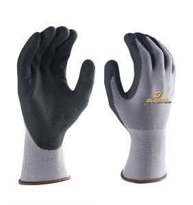 Gants de travail en nitrile micromousse de haute qualité antidérapant flexibilité accrue sensibilité sécurité protection - Product Image 3