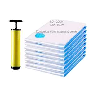 <span class=keywords><strong>Sacchetti</strong></span> <span class=keywords><strong>per</strong></span> il risparmio 80% <span class=keywords><strong>sottovuoto</strong></span> con chiusura a cerniera sigillatura a compressione <span class=keywords><strong>per</strong></span> <span class=keywords><strong>pompa</strong></span> a cubo <span class=keywords><strong>per</strong></span> abbigliamento da soggiorno - Product Image 2