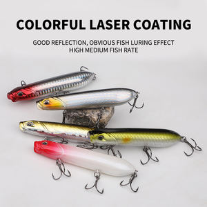 Nouvelle Leurre de Pêche Artificielle Flottante en Plastique 2026, 12g 18g, Type Popper, avec Hameçon à Effet de Sang, pour Lancer Longue Distance - Product Image 3