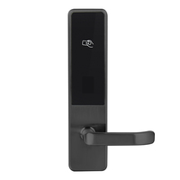 Cerradura de Puerta Electrónica Sin Llave de Acero Inoxidable Puro SUS 304, con Certificación RFID CE FCC, Sistema de Hotel, Cerradura con Tarjeta de Hotel, Cerradura Inteligente