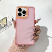 3 Pièces TPU Coloful Shockproof Phone Case pour iPhone 11 16E 17 17 Pro Max 17 PRO 17 AIR 16E XR XS