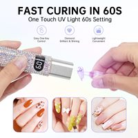 Sèche-ongles UV LED portable H1 personnalisé 3W, mini, rechargeable par Type-C, alimenté par batterie, prise USB, sans fil, électrique pour le nail art