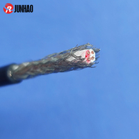 JUNHAO 4-adriges 20AWG PVC-Abgeschirmtes Verseiltes Blankkupferkabel für Industrie-/Computeranwendungen