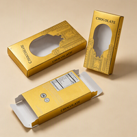 Scatola per Cioccolatini Personalizzata con Finestra, Basso MOQ, Confezione di Lusso per Alimenti