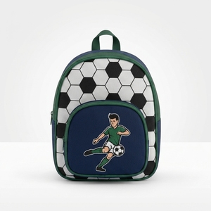Mochila Infantil de Fútbol con Diseño Animado, Ligera, Antibacteriana, Ecológica, de Poliéster Reciclable, Gran Capacidad, con Asa Curva - Product Image 2