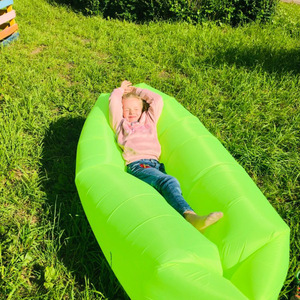 Sofá Cama Inflable Portátil para Exteriores, Membrana Interior Reforzada, Tela Oxford de Poliéster - Product Image 6