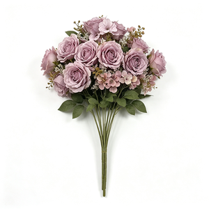 Bouquets de Mariage OEM ODM, Vente Directe Usine, Style Bohème, Bouquet de Fleurs de Pivoine pour Demoiselles d'Honneur, Fournitures de Mariage - Product Image 3