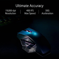 Souris sans fil de jeu ergonomique P708 RGB avec 11 boutons programmables, 36000 dpi, interface USB/Type-C, nouvelle version 2023, best-seller
